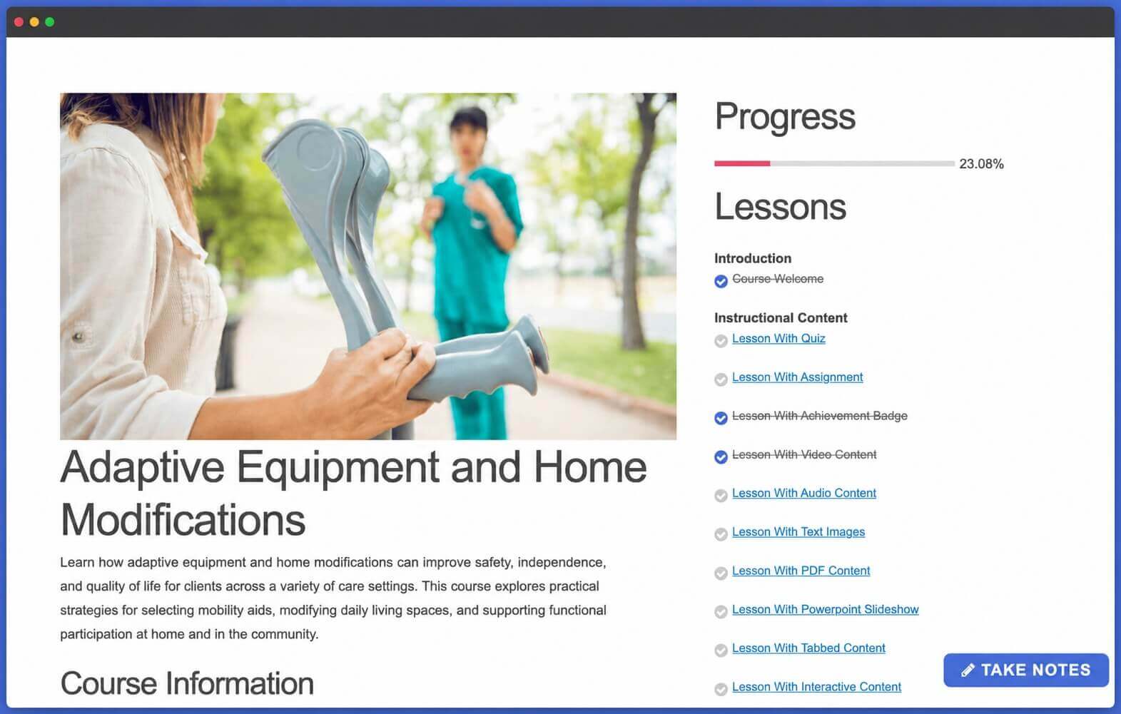 LifterLMS Launchpad Course