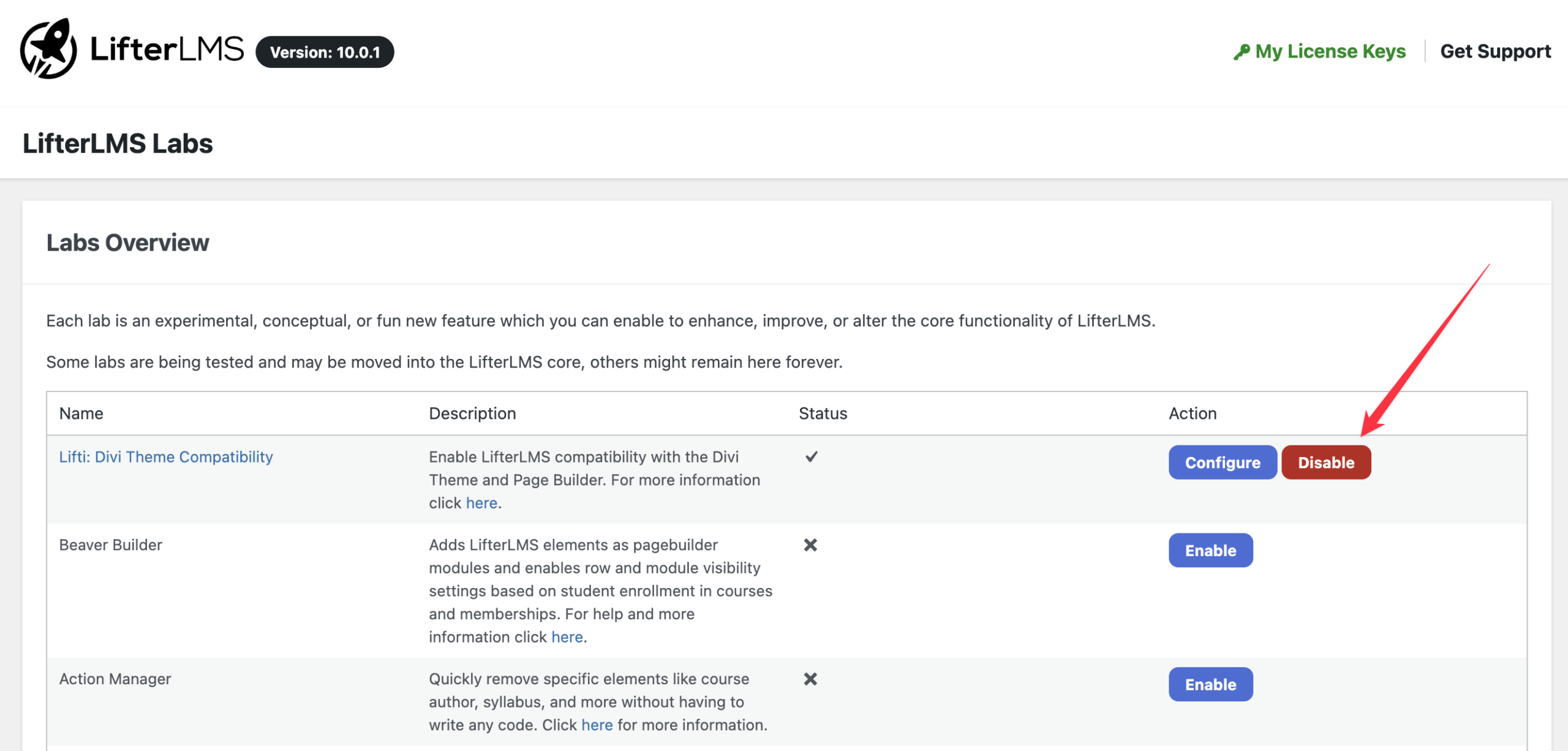 disable divi compatibiltiy