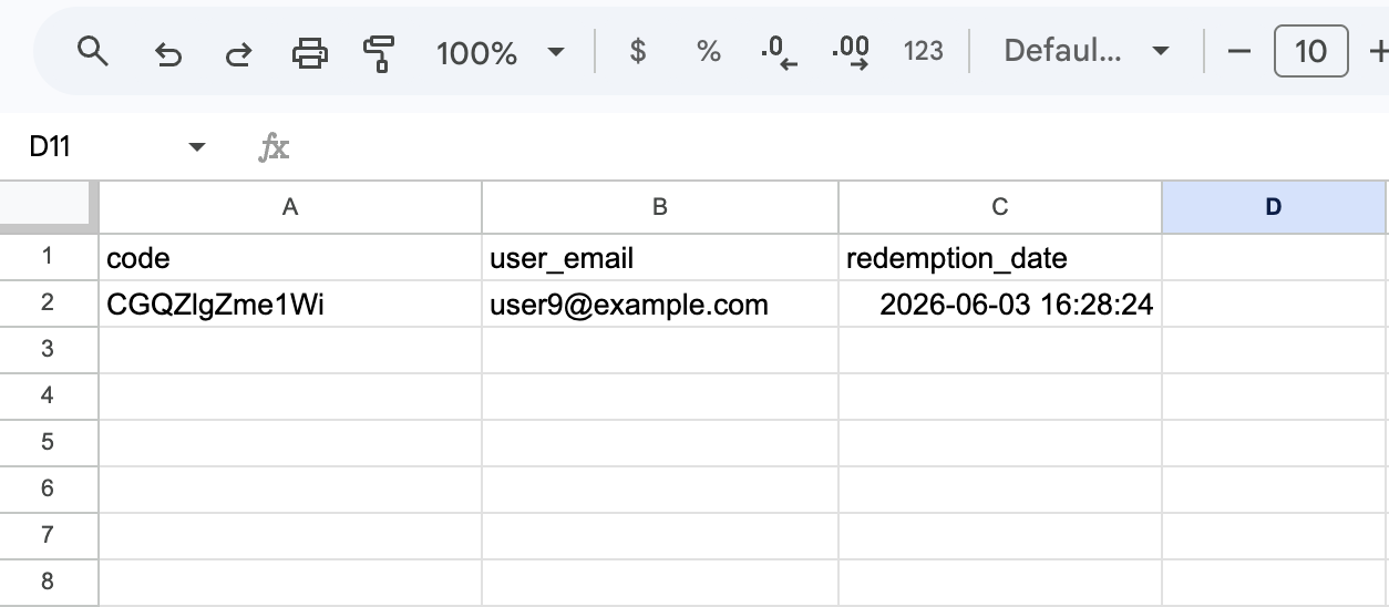 Voucher code redeem report LifterLMS