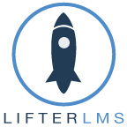 LifterLMS logo featuring a rocket inside a circle