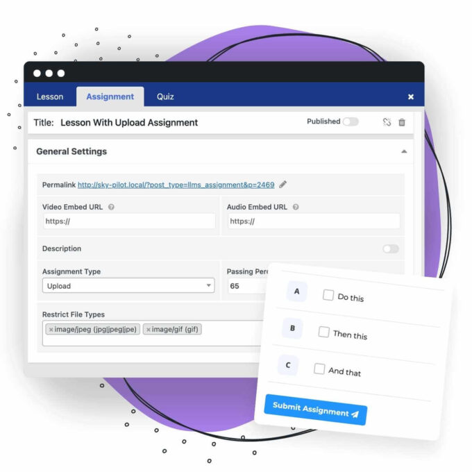 LifterLMS Assignments | LifterLMS | Buy Online