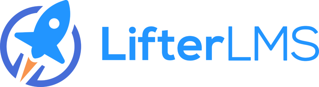 LifterLMS logo featuring a rocket icon