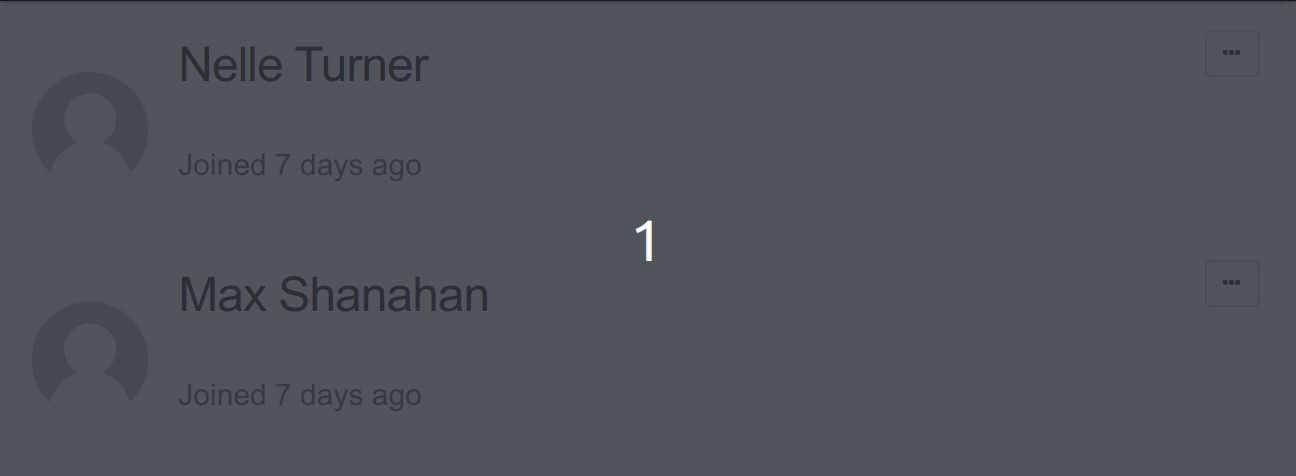 Manage group member