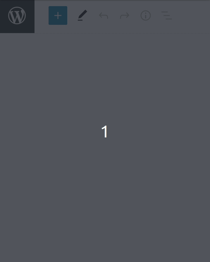 add progress tracker to block editor