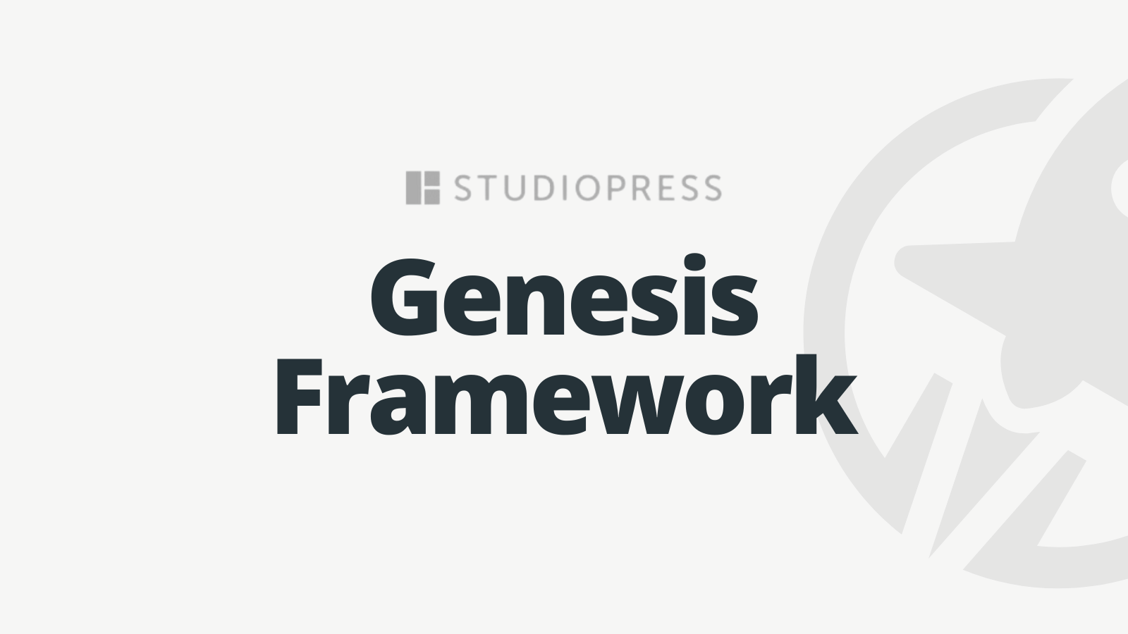 Genesis Framework