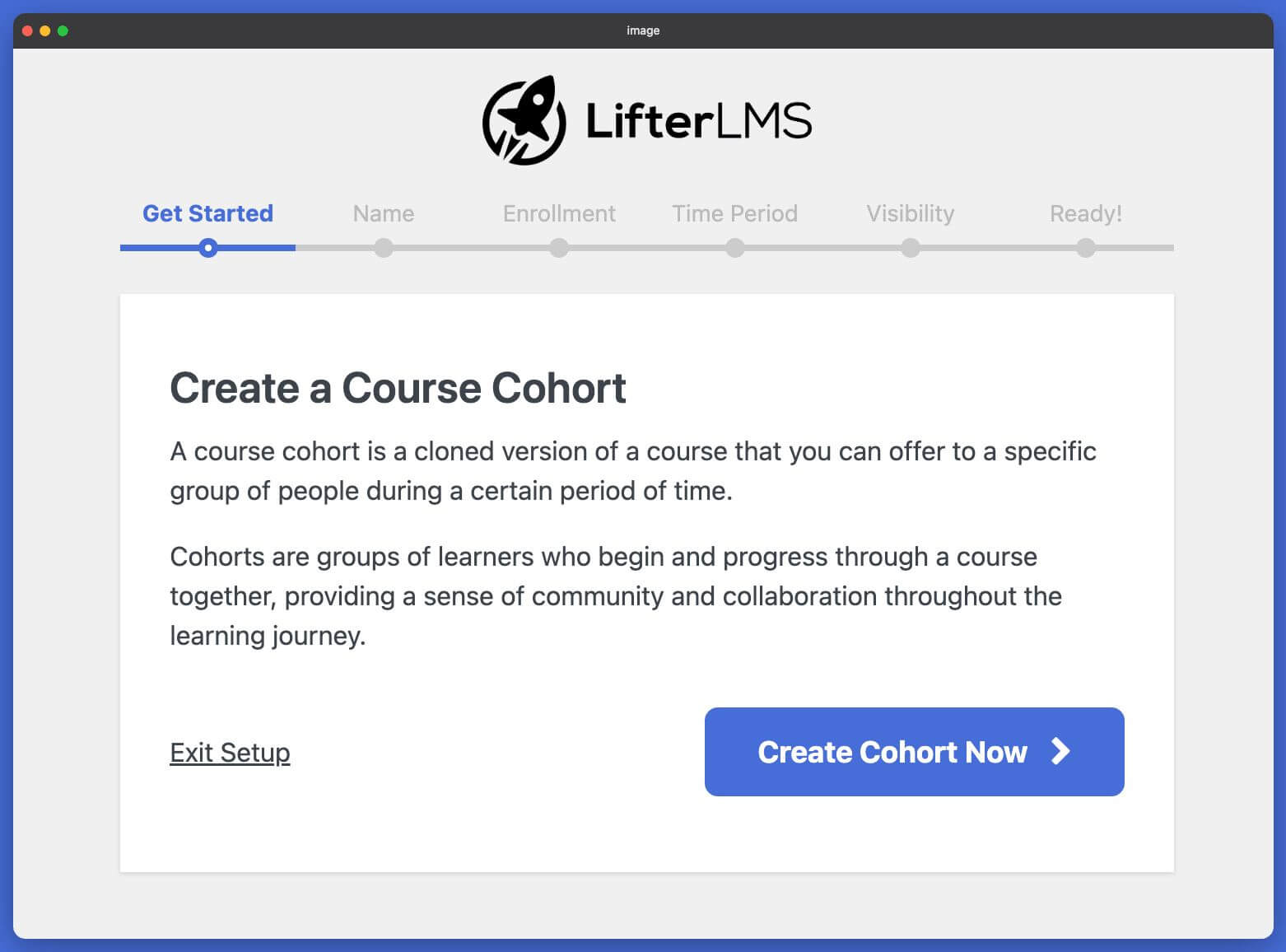 LifterLMS Course Cohort Wizard