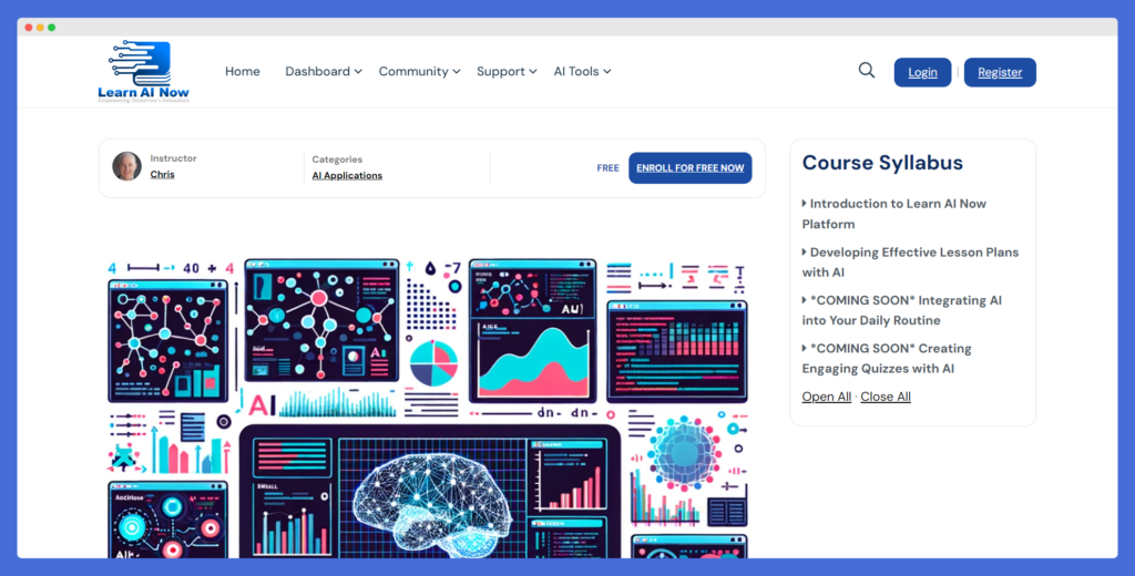 Learn AI Now Courses by Chris Lassiter
