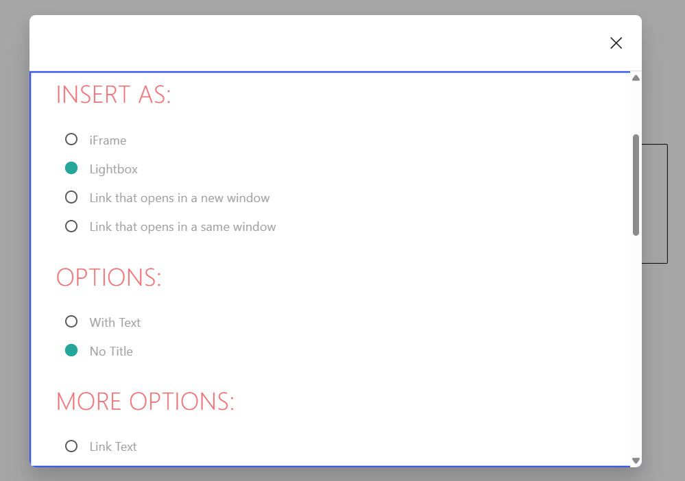 Choose How the Course Will Be Displayed