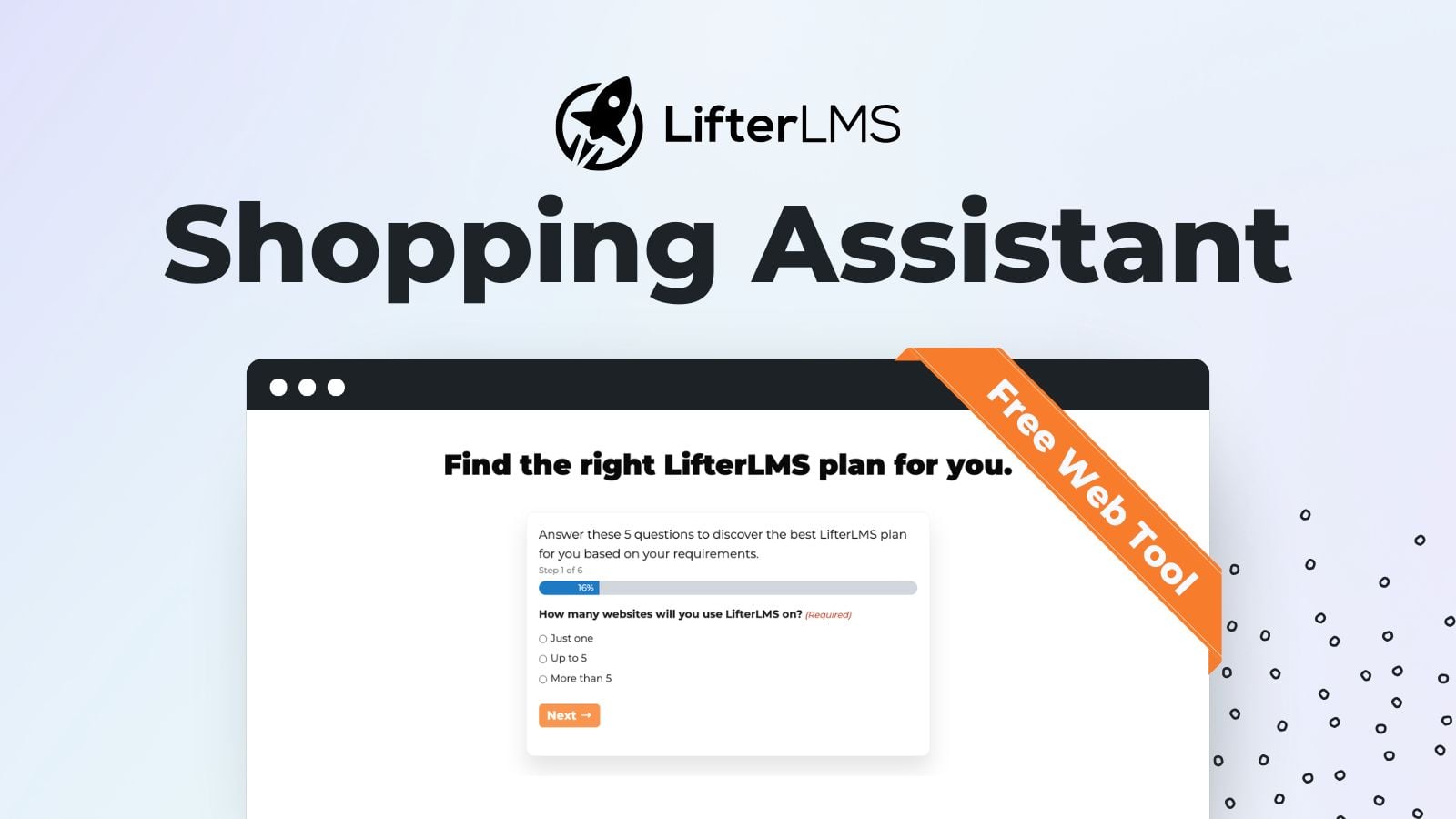 LifterLMS Shopping Assistant