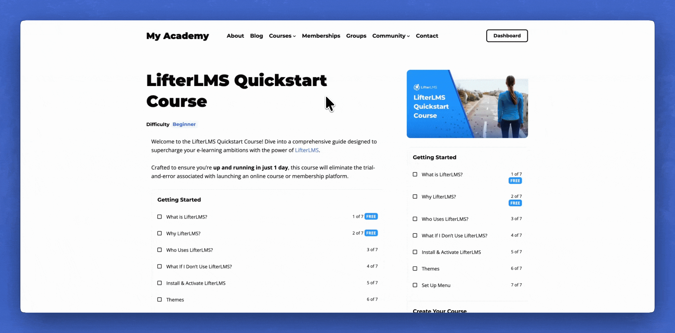 Focus Mode Web