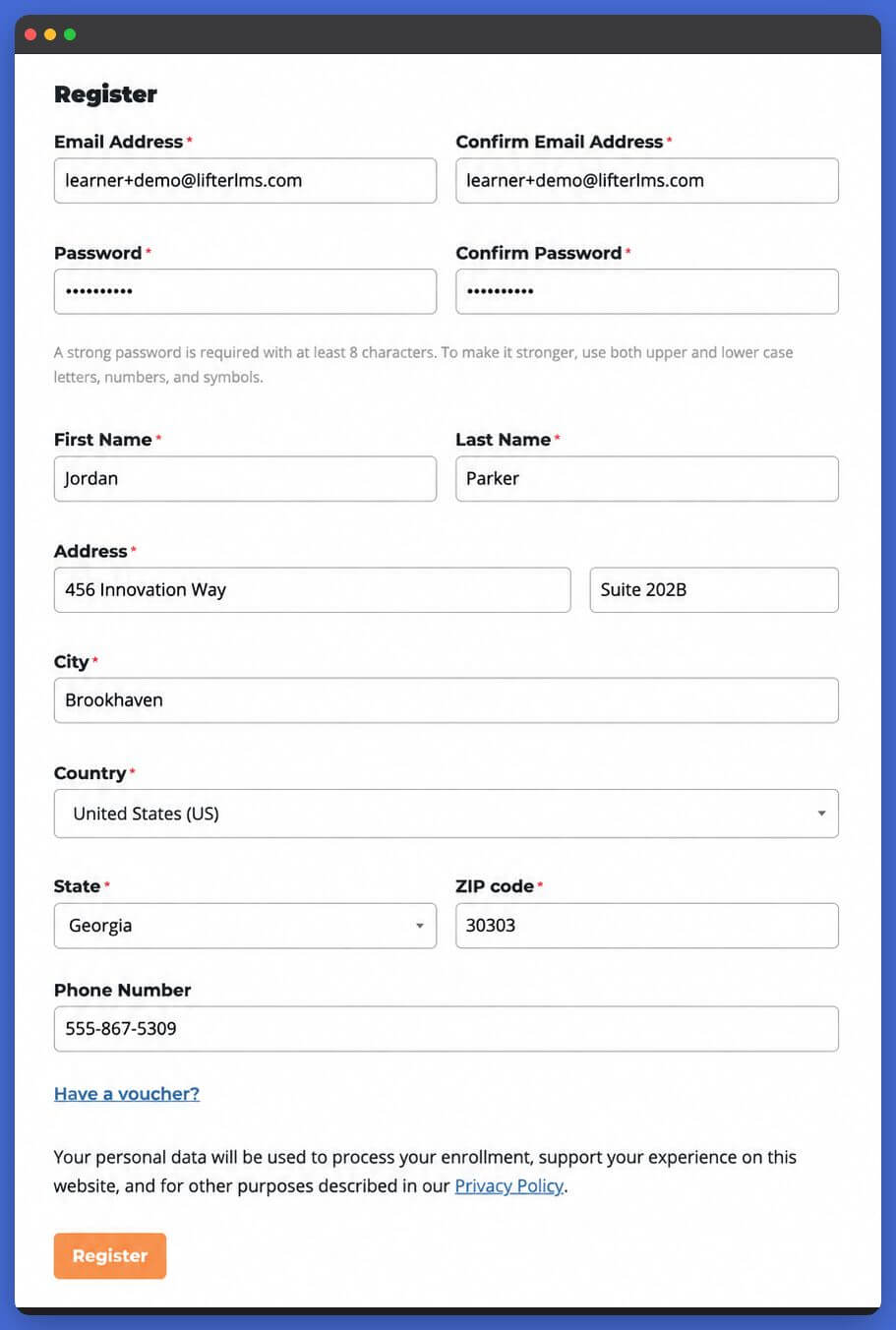 LifterLMS Private Site Open Registration
