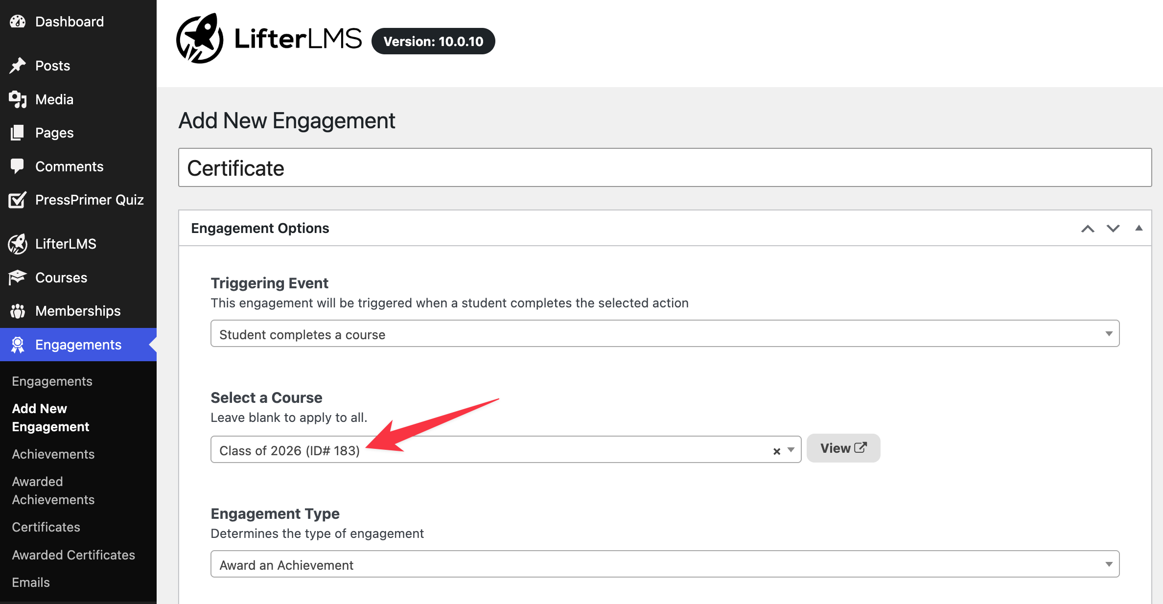 Configuring course cohorts