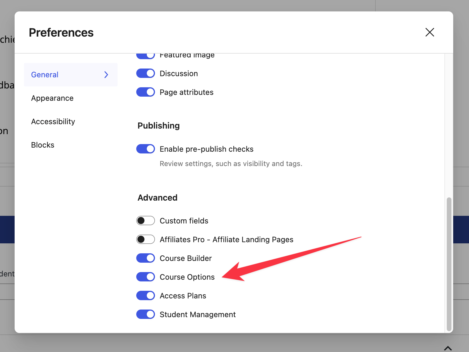 Enable meta boxes LifterLMS